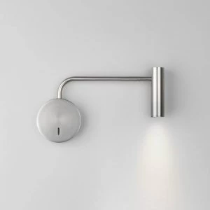 Image of LED 1 Light Indoor Wall Light Matt Nickel