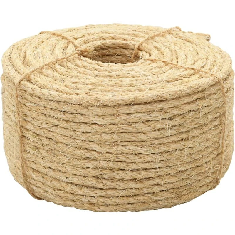 Image of VIDAXL Rope 100% Sisal 6mm 100 m Vidaxl 8718475799450