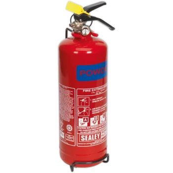 image of Sealey Dry Powder Fire Extinguisher 2kg