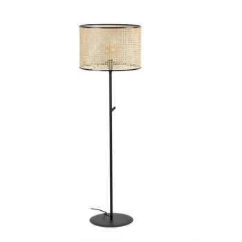 Image of Faro MAMBO - Floor Lamp with Shade Black, E27