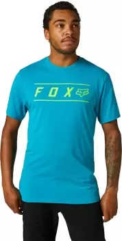 Image of FOX Pinnacle Tech T-Shirt, blue Size M blue, Size M