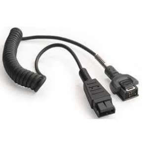 Image of Zebra 25-114186-03R Black audio cable