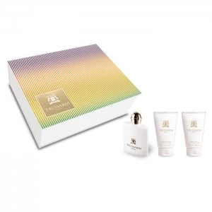 image of Trussardi Donna White Gift Set 30ml Eau de Parfum + 30ml Shower Gel + 30ml Body Lotion