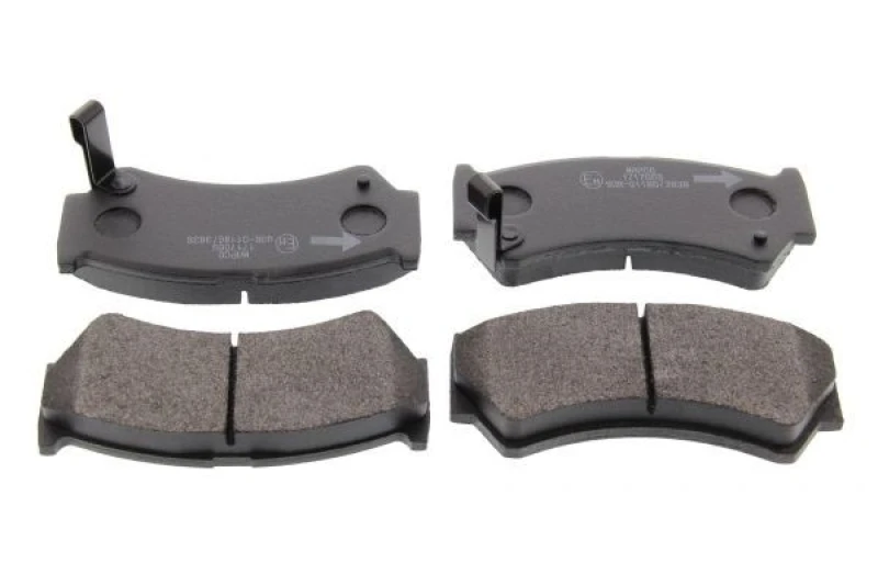Image of MAPCO 6787 Brake pad set Front Axle, with acoustic wear warning Brake Pad Set,disc brake (402)