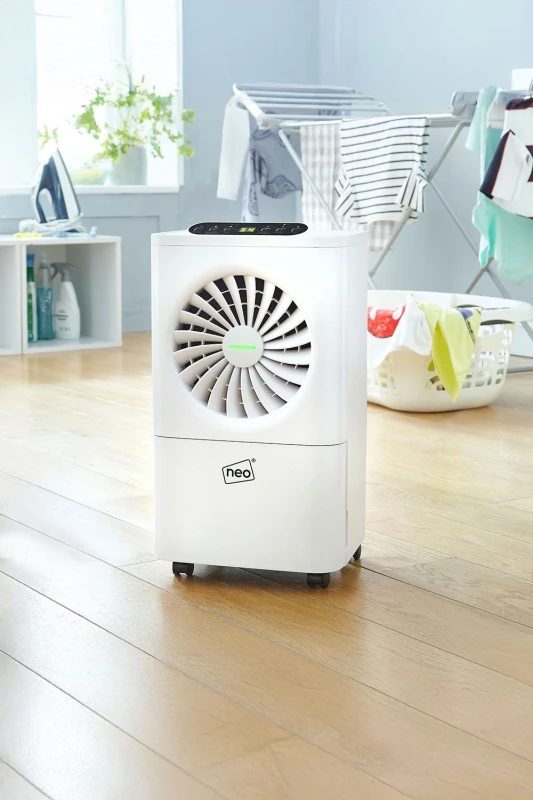 Image of Neo 12L / Day Dehumidifier LED Digital Display Humidity Indicator Sleep Mode 24H Timer 3L Water Tank Continuous Drainage Home Bedroom Drying Clothes