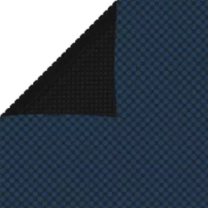 Image of Vidaxl Floating Pe Solar Pool Film 600X400cm Black And Blue