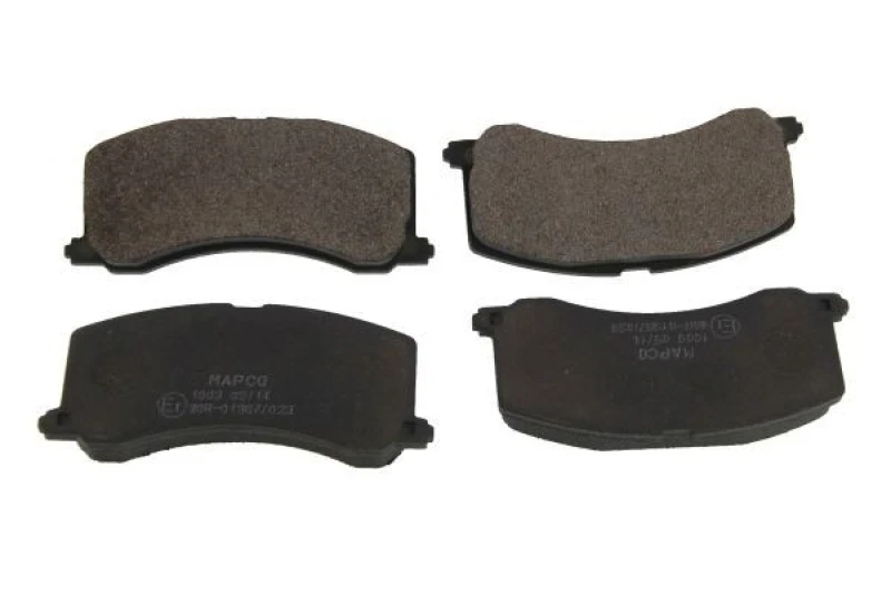 Image of MAPCO 6567 Brake pad set Front Axle, incl. wear warning contact Brake Pad Set,disc brake (402)