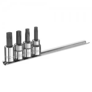 Image of Expert by Facom 4 Piece 3/8" Drive Torx Socket Bit Set 3/8"