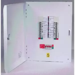 Image of Lewden E-TPN12LW 12 Way 125A Tp+n Type B Distribution Board Without Incomer