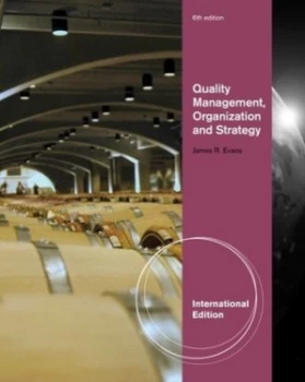 Image of Quality Management Organization and Strategy by James Evans Paperback