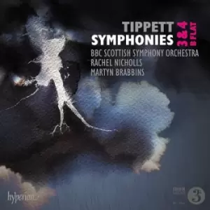 Image of Tippett Symphonies 3 & 4 & B Flat by Michael Tippett CD Album