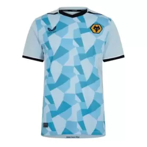 Image of Castore Wolves GK Home SS T-Shirt Mens - Blue