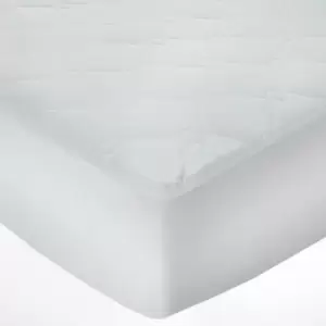Image of Emma Barclay Microfibre Quilted Mattress Protector, Double