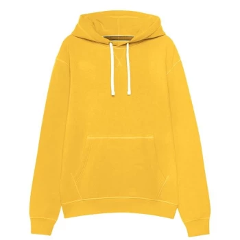 image of Jack Wills Elmsfield Flocked Hoodie - Saffron