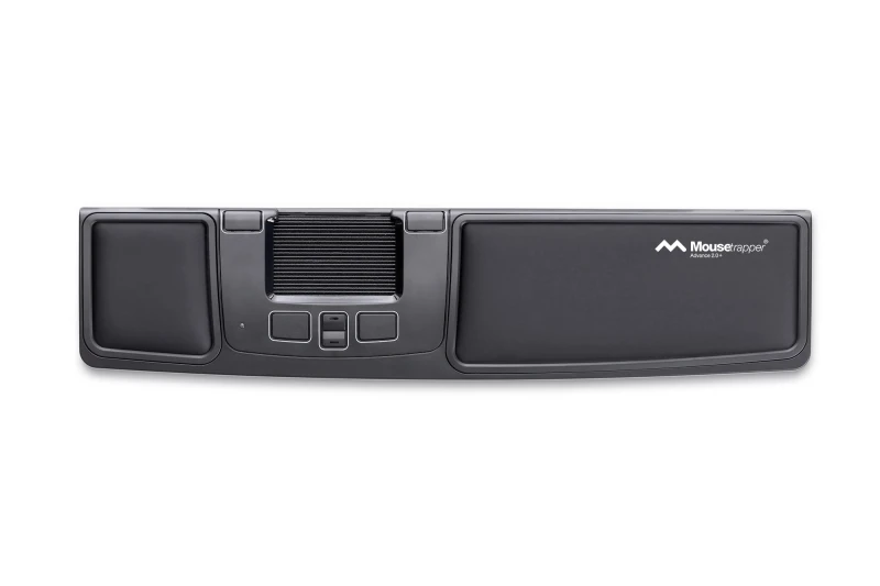 Image of Mousetrapper Advance 2.0+ Mouse Black/White USB-A