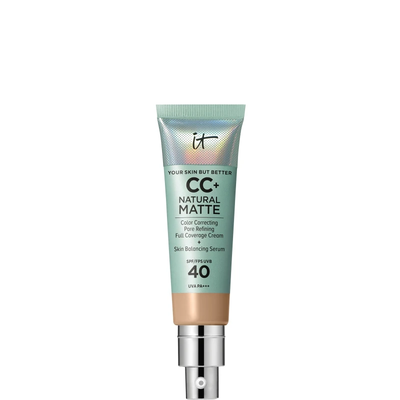 Image of IT Cosmetics Your Skin But Better CC+ Natural Matte 32 ml (Various Shades) - Neutral Medium