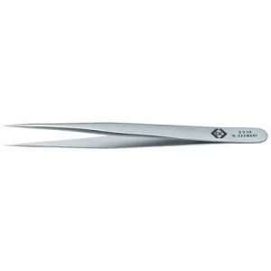 image of C.K. T2319 Precision tweezers Pointed, fine 120 mm