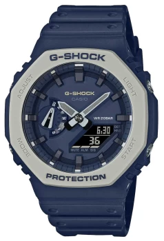 Image of Casio Octagon Series Blue Resin Strap Blue Dial GA- Watch