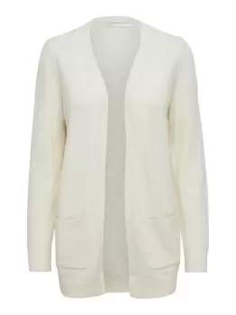Image of ONLY Open Knitted Cardigan Women White