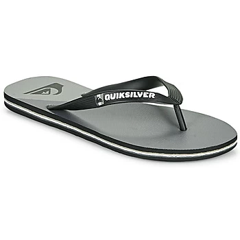 Quiksilver MOLOKAI NEW WAVE mens Flip flops / Sandals (Shoes) in Black,7,8,9,10,11,12,13