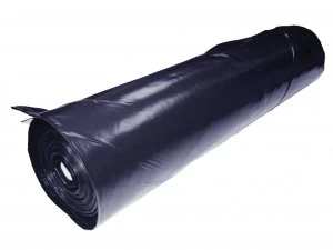 Image of Wickes 1200 Gauge Black Damp Proof Membrane - 4 x 25m