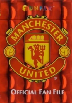 Image of The Official Manchester United Fan File 2000-2001 by Huw Turbervill and Mark Hillsdon Hardback