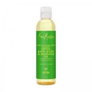 image of Shea Moisture African Water Mint & Ginger Body Oil 237ml