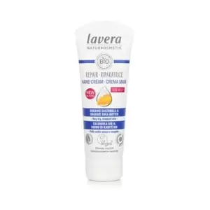 image of LaveraSOS Help Repar Hand Cream With Organic Celendula & Organic Shea Butter - For Very Dry, Chapped Skin 75ml/2.6oz