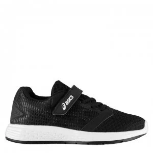 Image of Asics Patriot 10 Childrens Trainers - Black/White