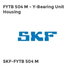 Image of FYTB 504 M - Y-Bearing Unit Housing