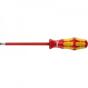 Image of Wera 160 i VDE Slotted screwdriver Blade width 2.5mm Blade length 80 mm DIN EN 60900