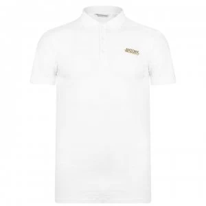 Image of Antony Morato Sport Logo Polo Shirt - White 1000