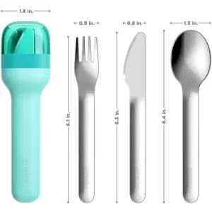 image of Zoku Pocket Utensil Set Teal