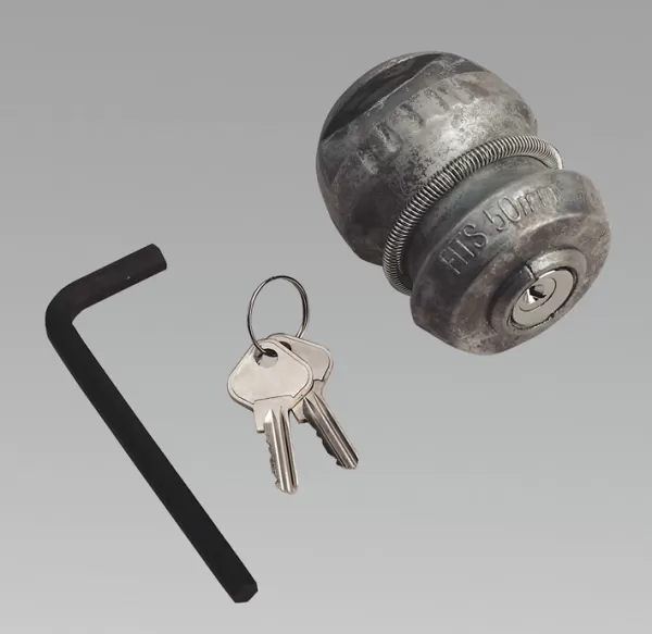 Image of Genuine SEALEY TB38 Tow Ball Lock 50mm