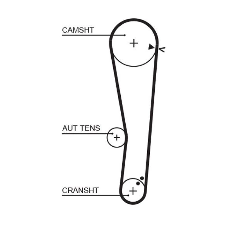 Image of GATES Timing Belt GATES 5568XS