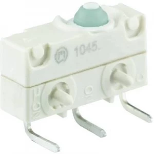 image of Marquardt Microswitch 1045.3102 00 250 V AC 10 A 1 x OnOn IP67 momentary