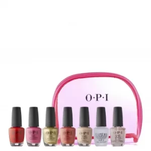 Image of OPI 7 Piece Mexico City Nail Collection and Bag