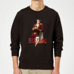 image of Shazam Bubble Gum Sweatshirt - Black