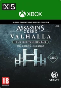 image of Assassins Creed Valhalla 2300 Helix Credits Xbox One Series X