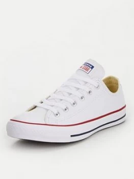 image of Converse Chuck Taylor All Star Leather Ox - White