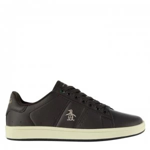 Image of Original Penguin Steadman Trainers - Brown