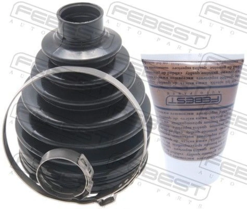 Image of FEBEST 0517P-BL CV Boot Wheel Side, PVC PVC Bellow,drive shaft (194)