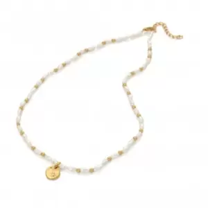 Calm Pearl Lunar Necklace DN158