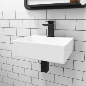 Image of Cloakroom Wall Hung Basin and Waste 330mm - Houston