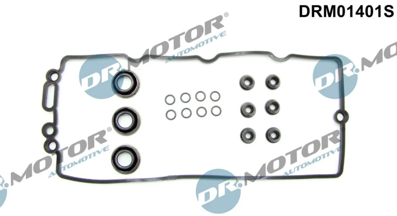 Image of DR.MOTOR AUTOMOTIVE Gasket Set, cylinder head cover DR.MOTOR AUTOMOTIVE DRM01401S