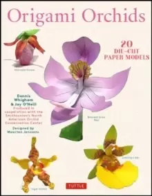 Image of Origami Orchids Kit : 20 Beautiful Die-Cut Paper Models