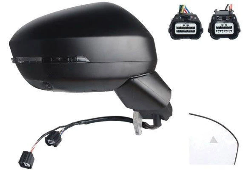 Image of ALKAR 9050764 Wing mirror Right, Electric, with camera, primed Outside Mirror (50)