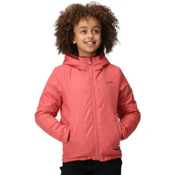 image of Regatta Girls Kyrell Reversible Borg Jacket 15-16 Years