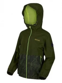 Image of Regatta Boys Haskell Camo Jacket - Khaki