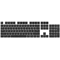 image of Corsair PBT Double-shot Pro Keycaps - Black, UK Layout (CH-9911060-UK)